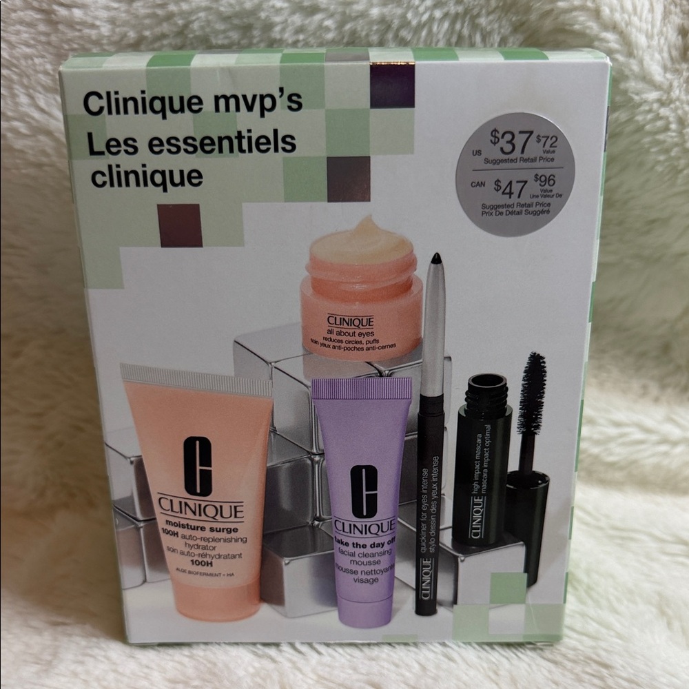 NIB Clinique Mini Skincare & Eye Makeup